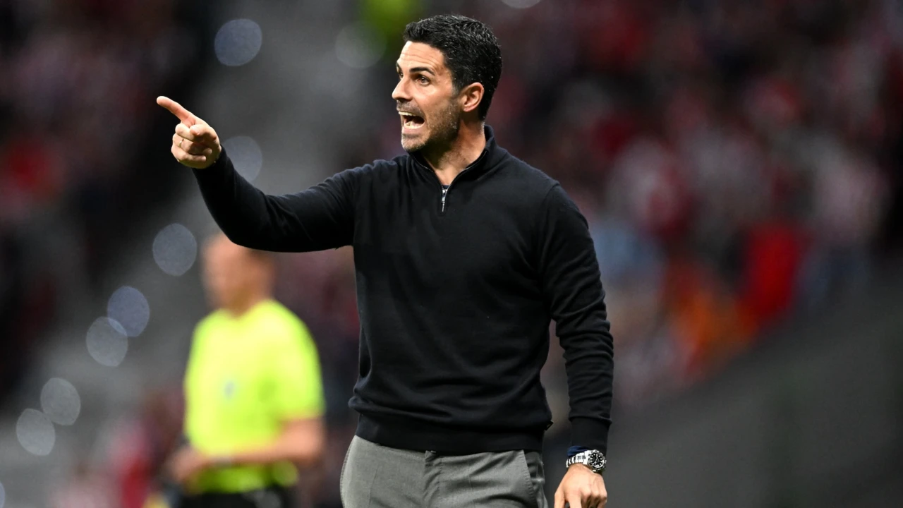Mikel Arteta Arsenal Londyn Liga Mistrzów