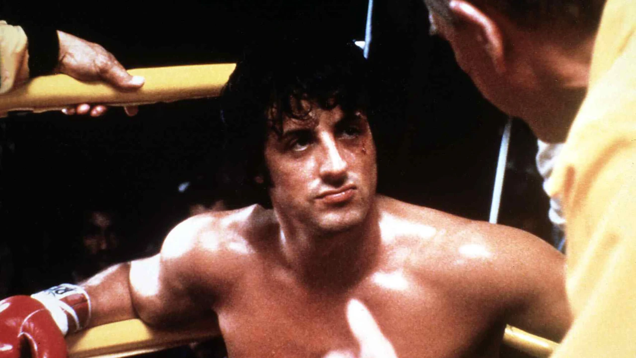 Film „Rocky”, w głównej roli Sylvester Stallone