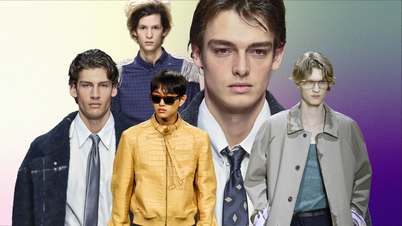 Dior, Louis Vuitton, Prada, Armani: wszystkie twarze męskości na wybiegach