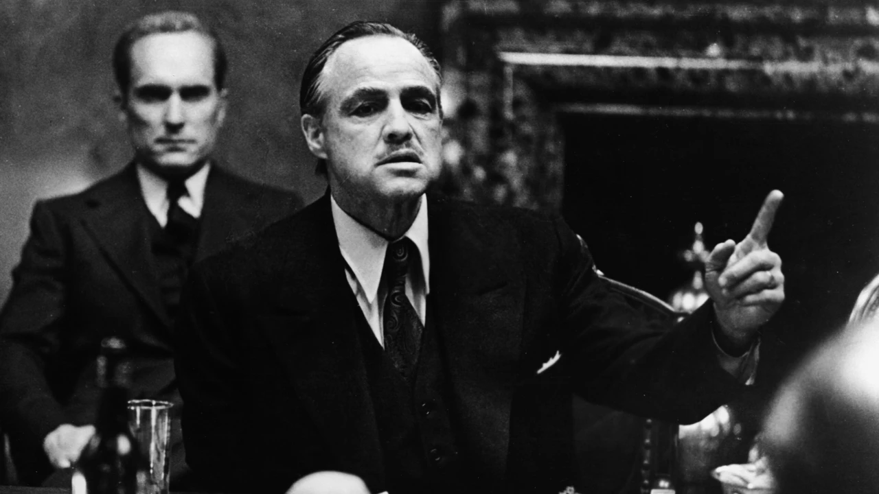 Marlon Brando w &bdquo;Ojcu chrzestnym&rdquo;