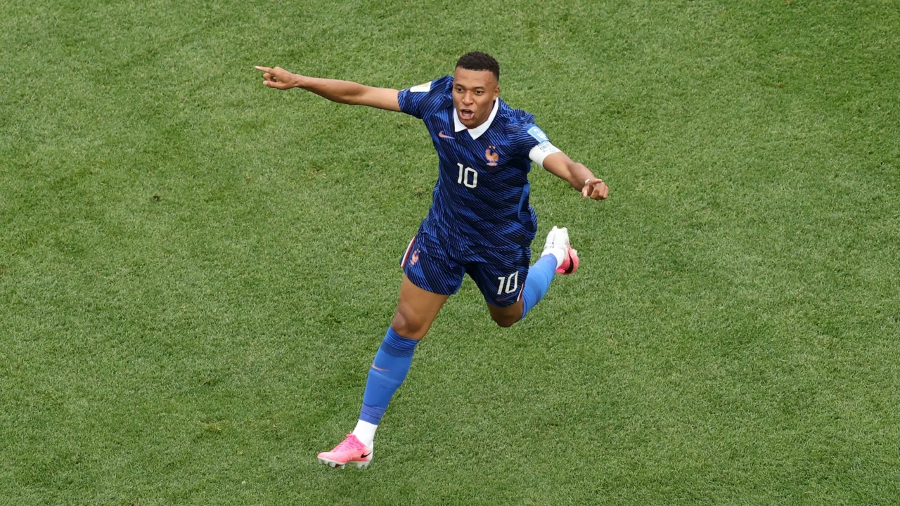 Kylian Mbappé w meczu Francji z Irakiem na Mistrzostwach Świata 2026