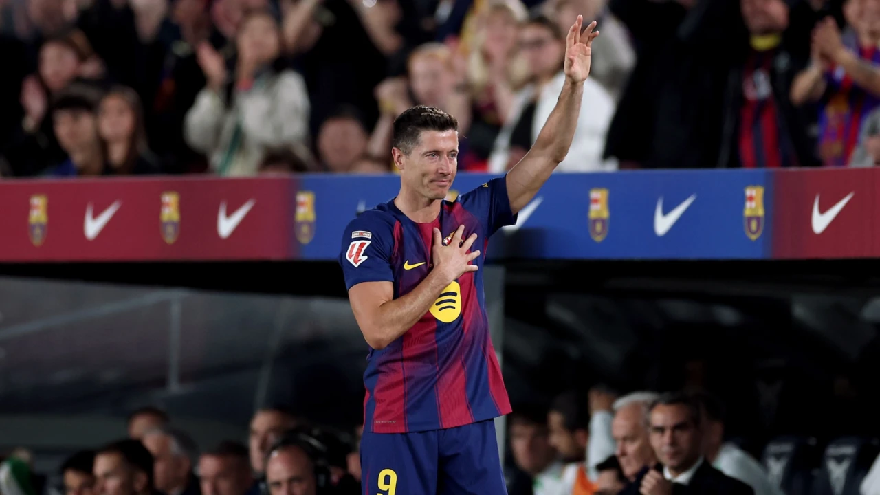 Robert Lewandowski FC Barcelona
