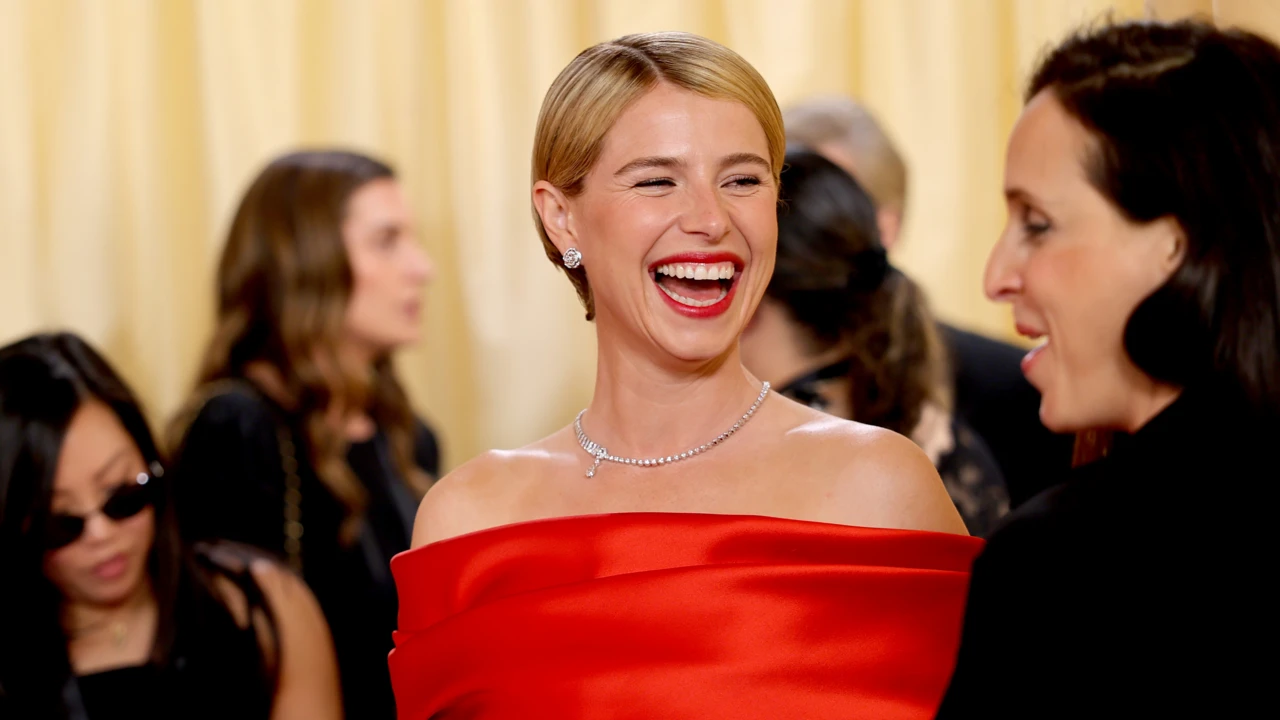 Jessie Buckley na gali rozdania Oscarów 2026