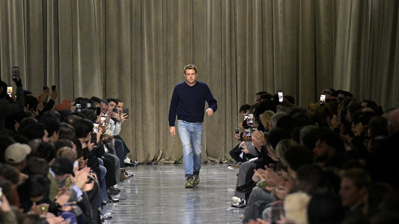 Jonathan Anderson Salomon Dior Paris Fashion Week