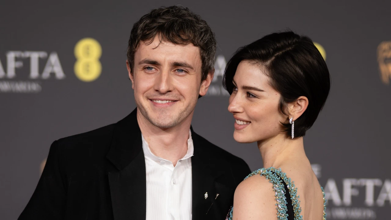 Paul Mescal Gracie Abrams BAFTA