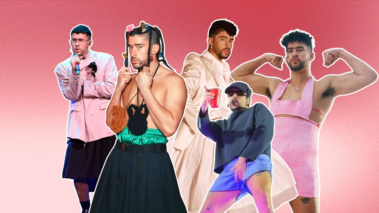 Bad Bunny w stylizacjach przełamujących stereotypy płciowe