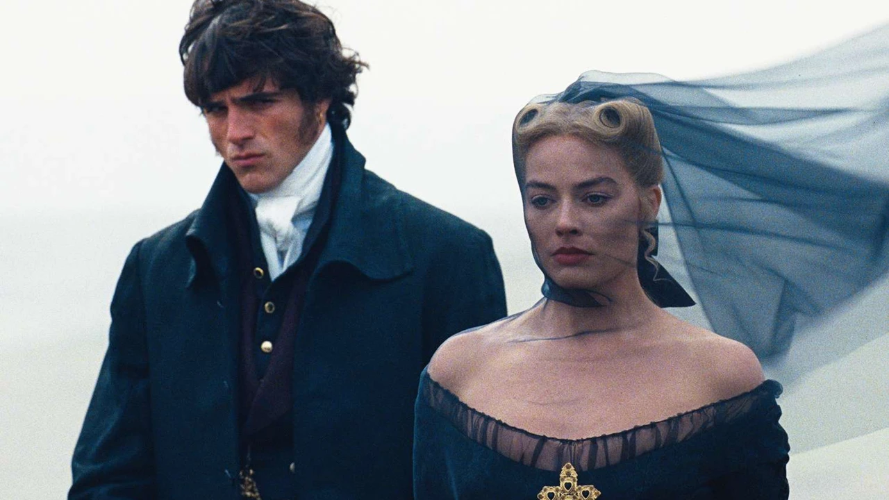 Jacob Elordi i Margot Robbie w &bdquo;Wichrowych Wzg&oacute;rzach&rdquo; 