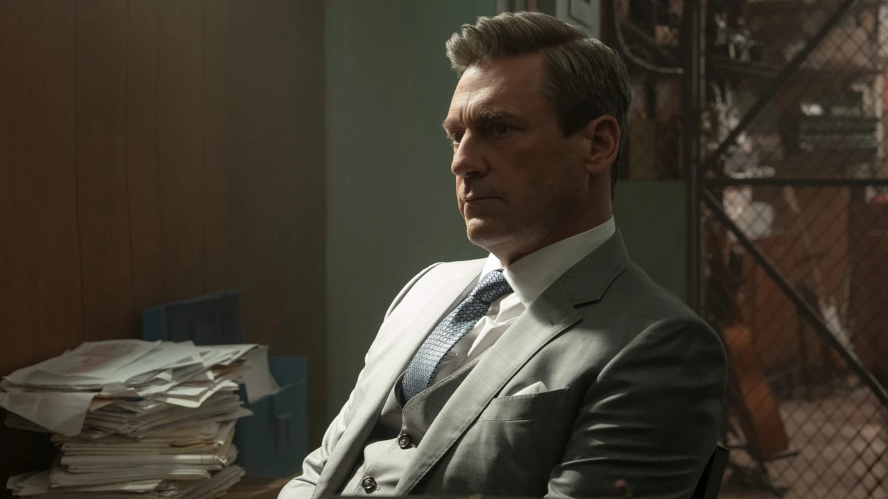 Jon Hamm w drugim sezonie serialu „Znajomi i sąsiedzi"