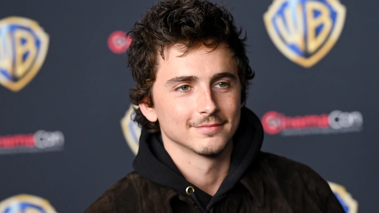 Timothée Chalamet fryzura mod cut