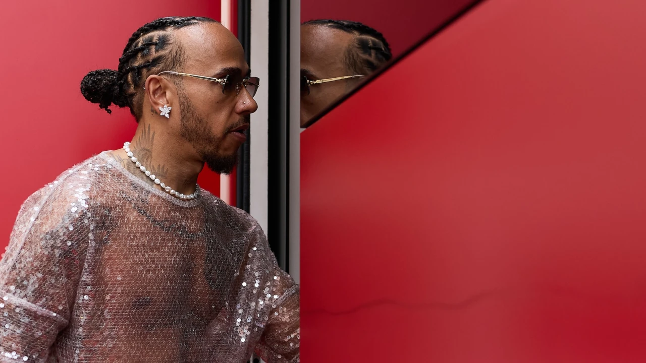 Lewis Hamilton podczas Grand Prix Monako