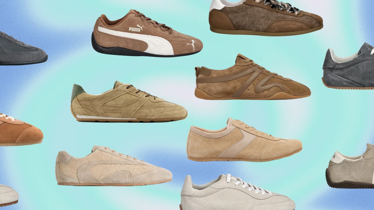 sneakersy zamszowe na wiosnę
