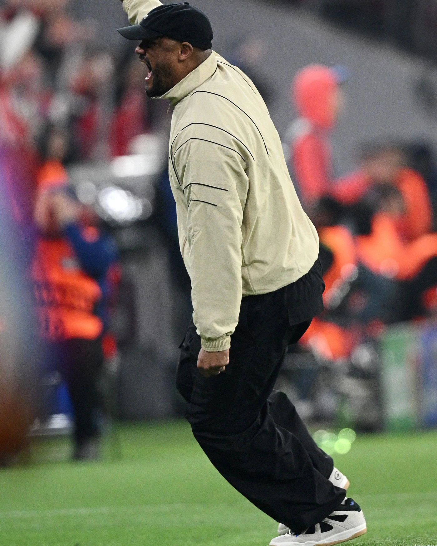 Vincent Kompany podczas ćwierćfinału Ligi Mistrzów Bayern Monachium-Real Madryt