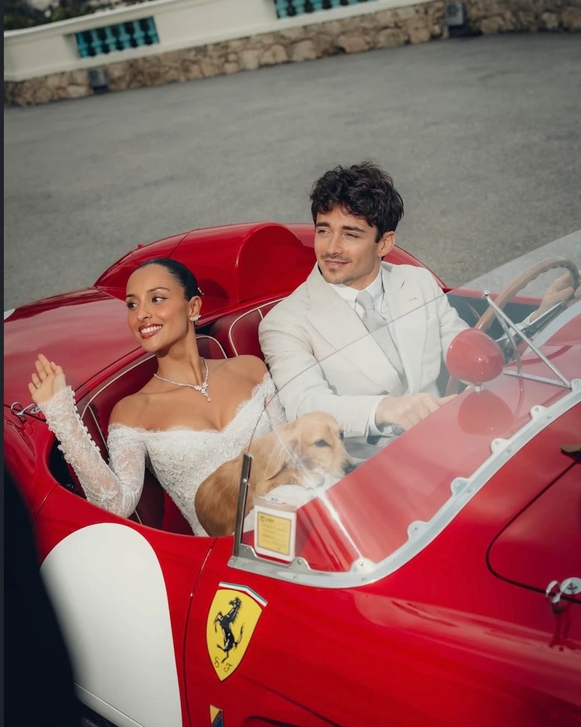 Charles Leclerc Ferrari Testa Rossa 250