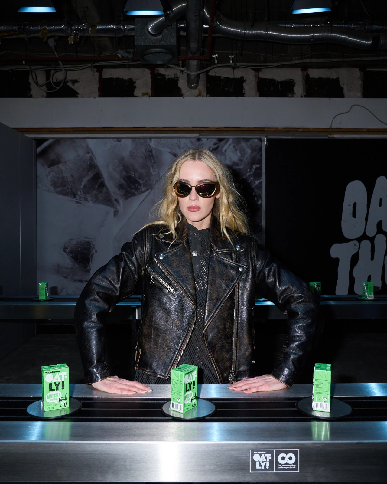 Oatly matcha nap&oacute;j