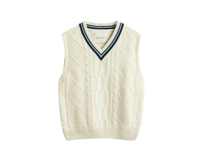 męski sweter bez rękaw&oacute;w