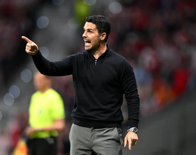 Mikel Arteta Arsenal Londyn Liga Mistrz&oacute;w