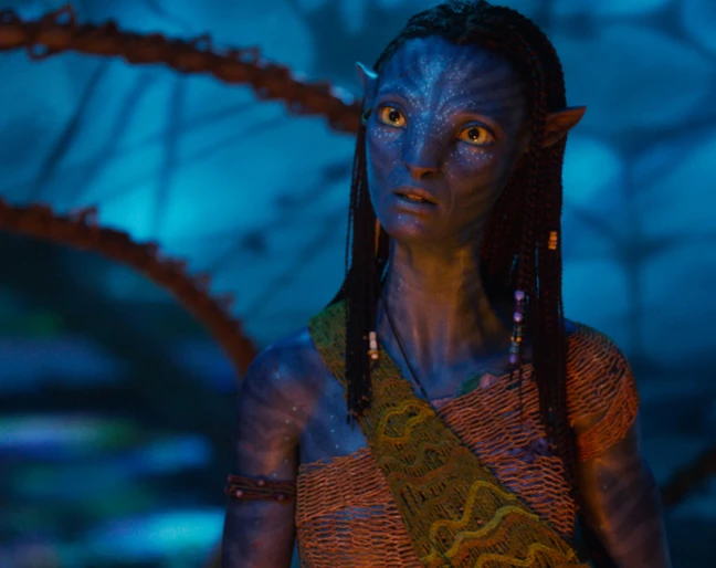 Kadr z filmu &bdquo;Avatar: Ogień i popi&oacute;ł&rdquo;