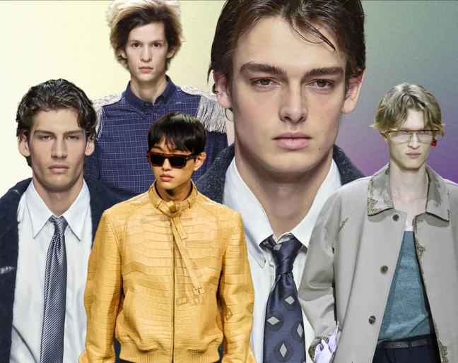 Dior, Louis Vuitton, Prada, Armani: wszystkie twarze męskości na wybiegach