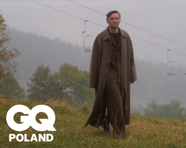 Kulisy sesji zdjęciowej Andrzeja Bargiela do pierwszego numeru GQ Poland.
