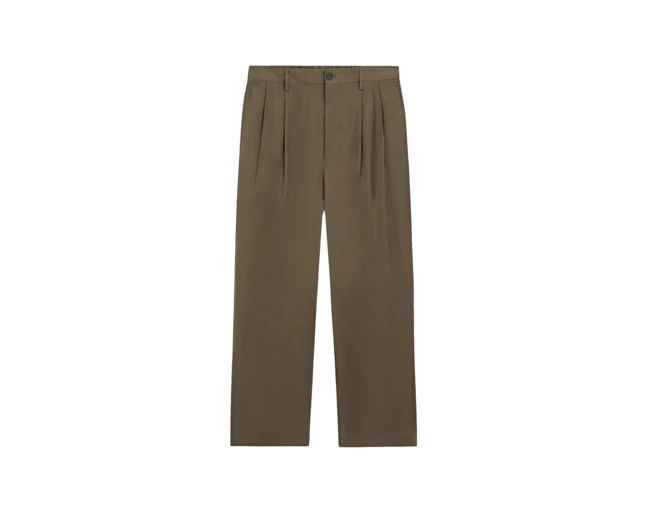 Brązowe spodnie Massimo Dutti