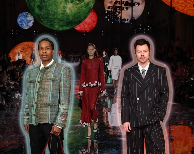 ASAP Rocku i Harry Styles w stylizacjach Chanel
