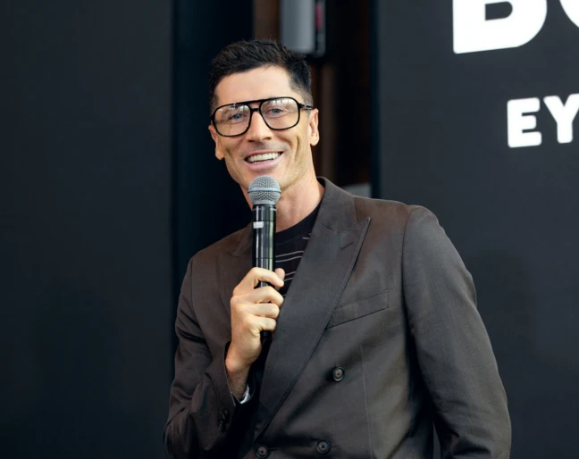  Robert Lewandowski BOSS EYEWEAR wiosna/lato 2026