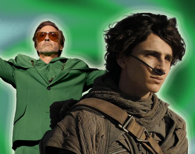 Robert Downey Jr. i Timoth&eacute;e Chalamet