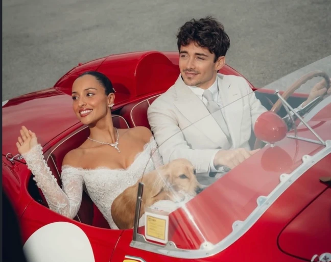 Charles Leclerc Ferrari Testa Rossa 250