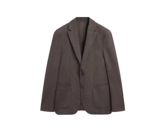 Wełniana marynarka Massimo Dutti