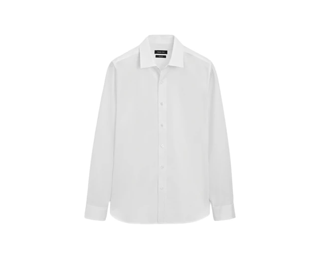 biała koszula męska Massimo Dutti