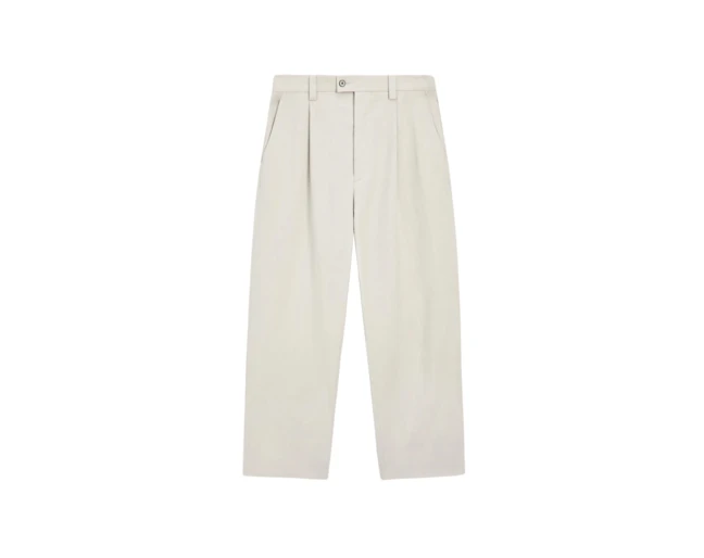 lniane spodnie od garnituru Massimo Dutti