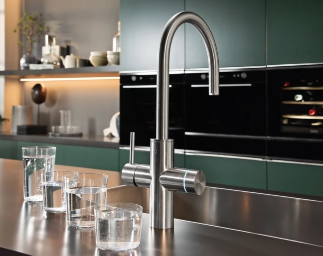 5 FRANKE bateria filrująca Mythos Water Hub stalowa