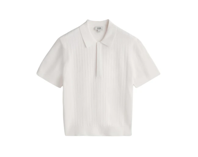 męska koszulka polo COS