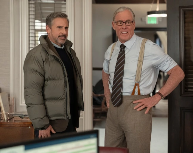 Steve Carrell i John C. McGinley w serialu &bdquo;Rooster&rdquo;