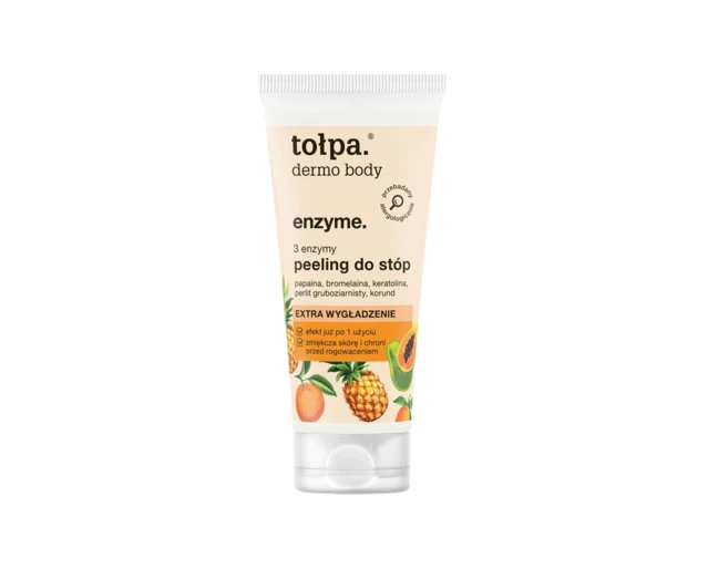 peeling do st&oacute;p Tołpa 3 enzymy