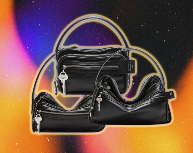 męska torba acne camero bag