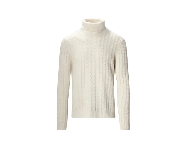 męski sweter z golfem Vistulą