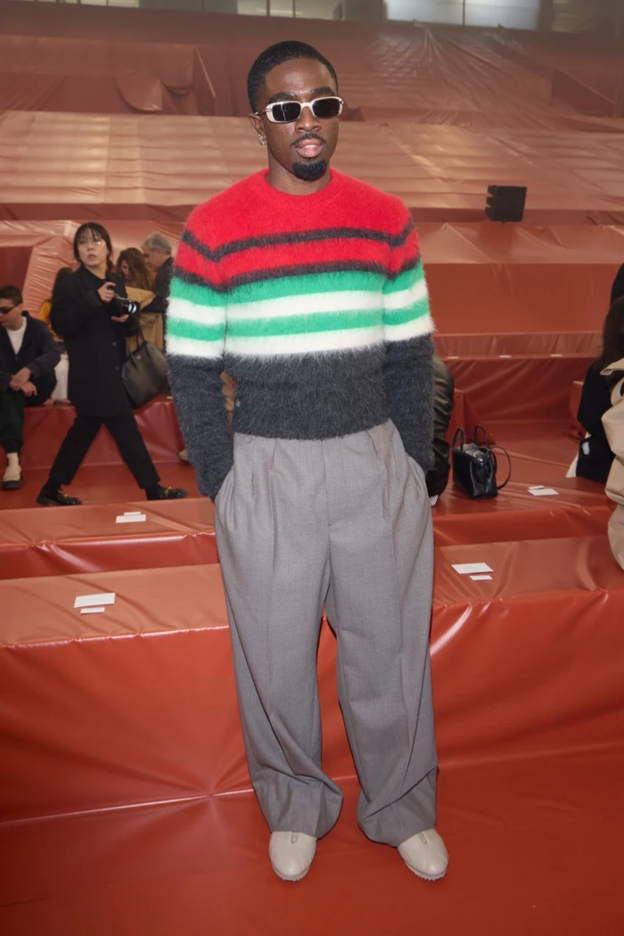 Caleb McLaughlin Lacoste Paris Fashion Week 2026