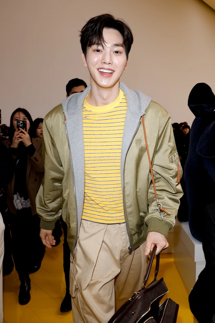 Song Kang Loewe Paris Fashion Week
