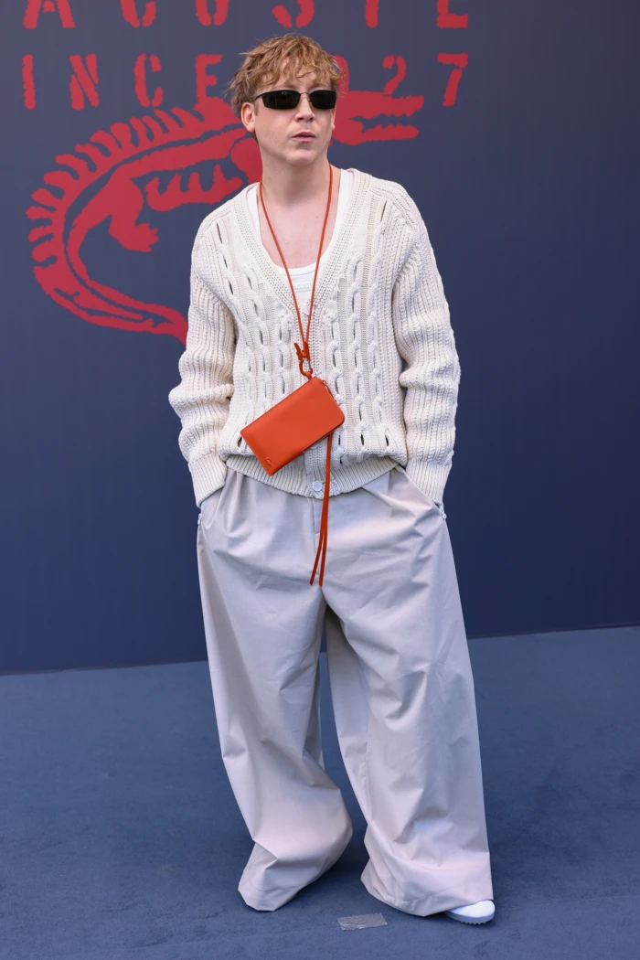 Eddy de Pretto Lacoste Paris Fashion Week 2026
