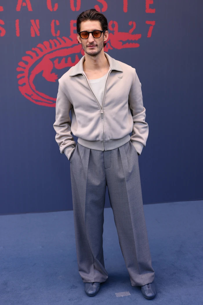 Pierre Niney Lacoste Paris Fashion Week 2026