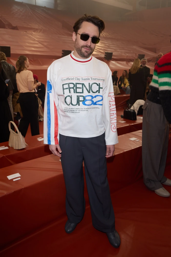 Kieran Culkin Lacoste Paris Fashion Week 2026