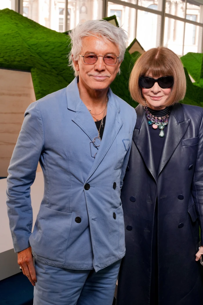 Baz Luhrmann na pokazie Louis Vuitton