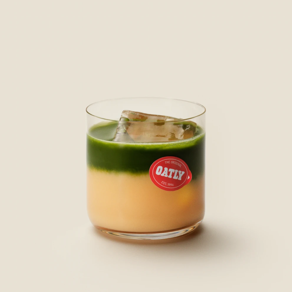 Oatly matcha napój