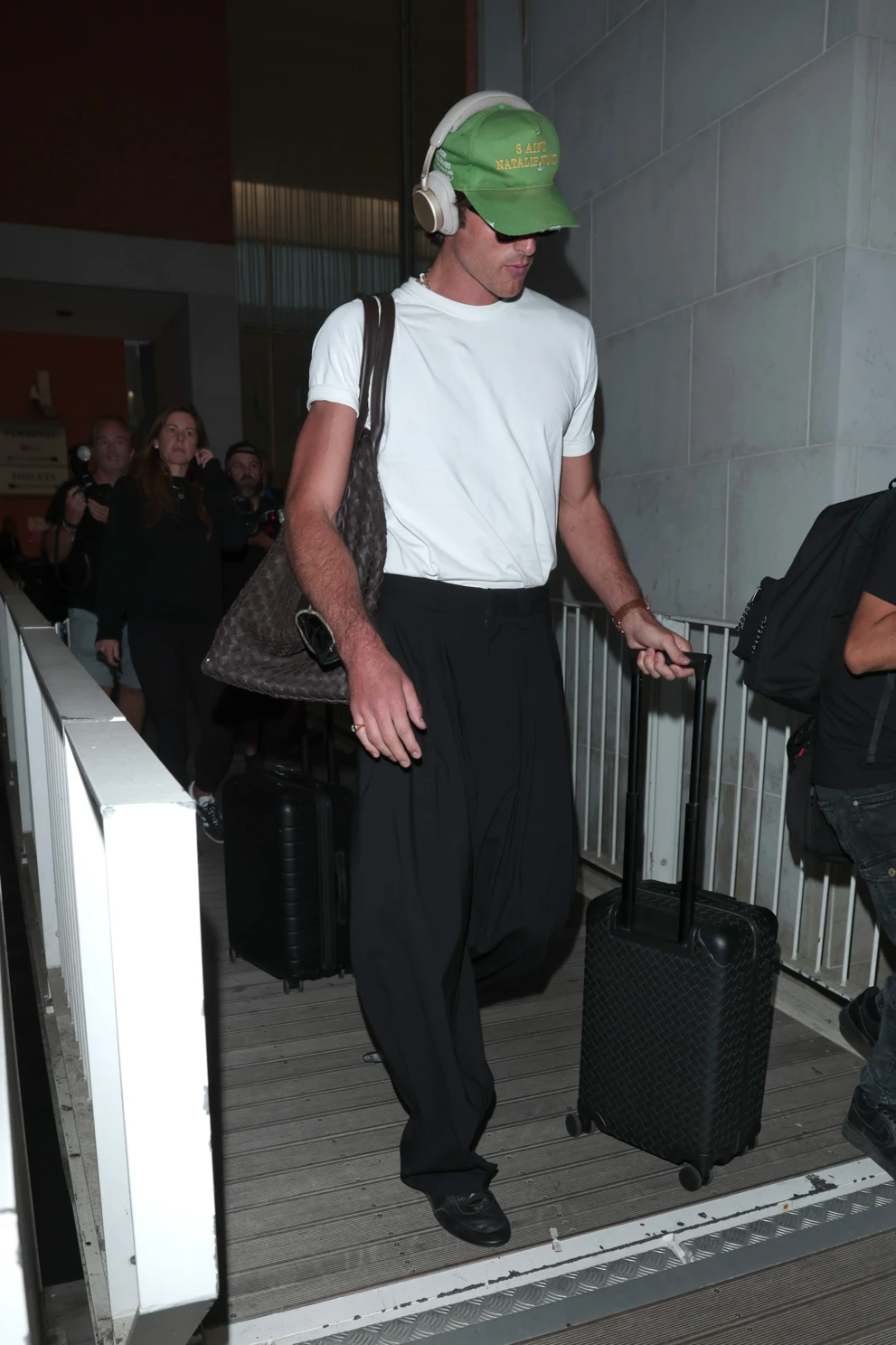 Biały T-shirt Jacob Elordi