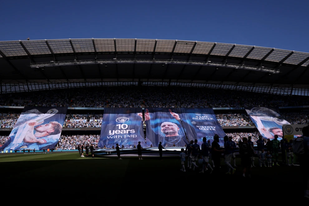 Pep Guardiola żegna się z Manchesterem City