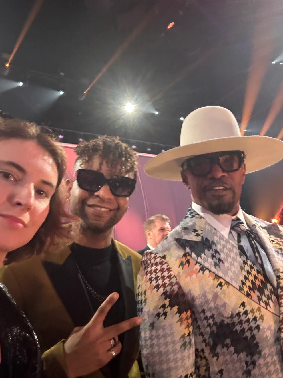 Nina Anto i Jamie Foxx - Grammy 2026, materiały promocyjne