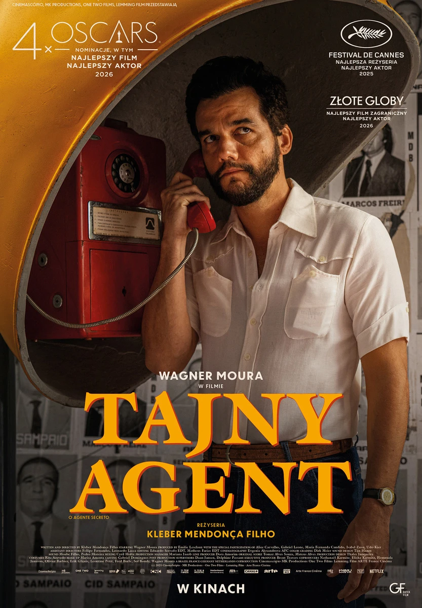 Film „Tajny agent” w polskich kinach od 27 marca 2026 roku