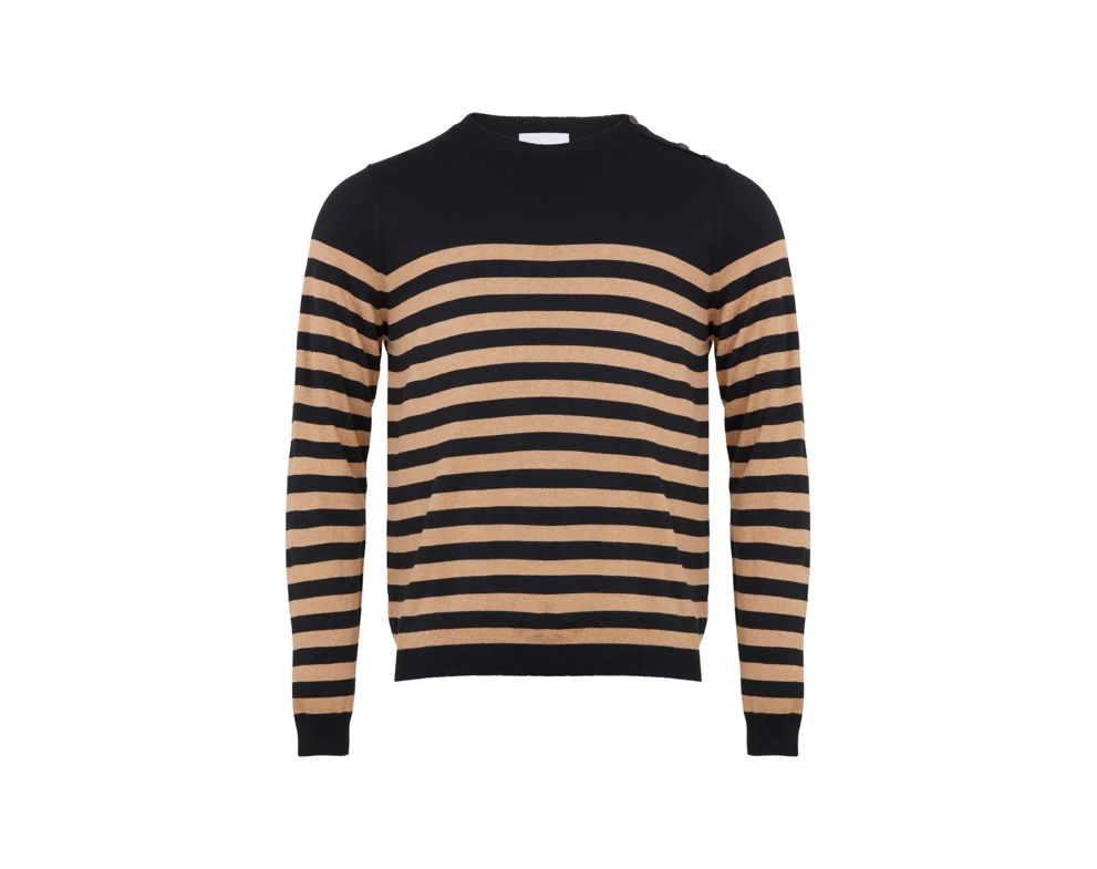 męski sweter w paski