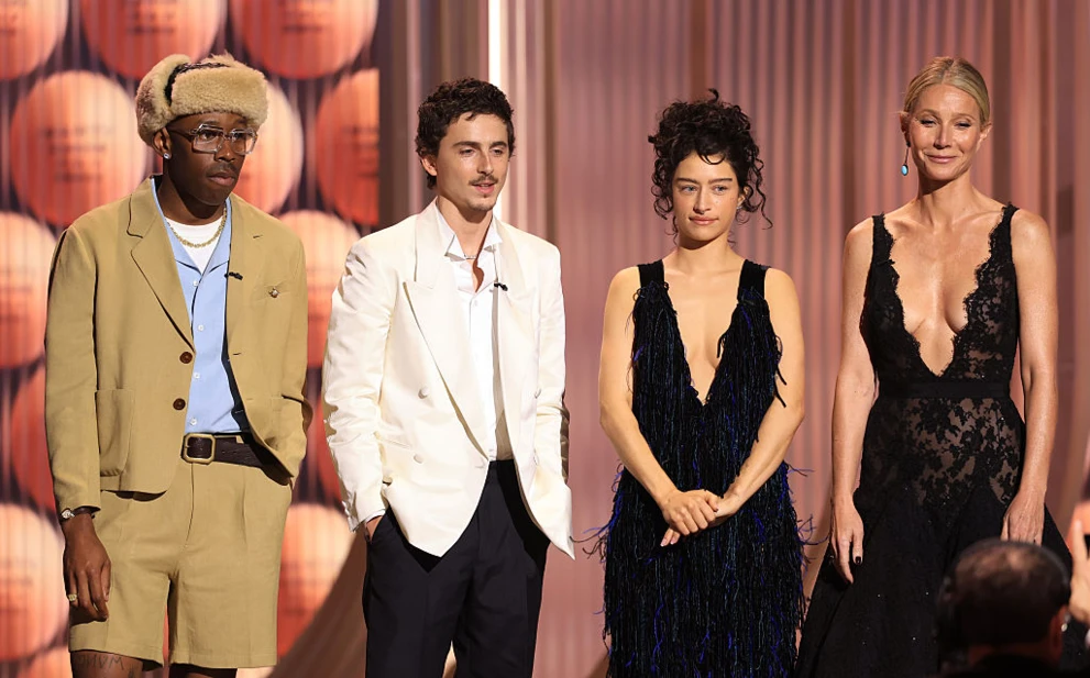 Timoth&eacute;e Chalamet i pozostała obsada &bdquo;Wielkiego Marty&rsquo;ego&rdquo;